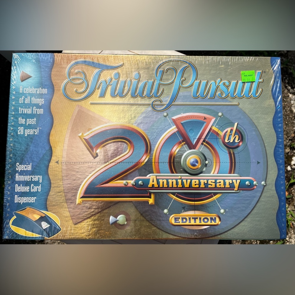 Brand New Sealed Hasbro Trivial Pursuit 20th Anniversary Edition board game
